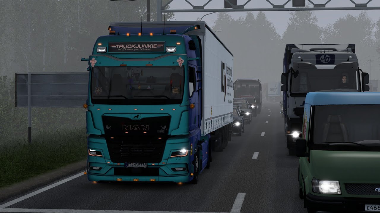 Euro Truck Simulator 2 | Abatskoe (RUS) to Tumen (RUS) | MAN TGX 2020