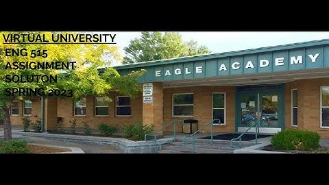 Eng 515 Assignment solution spring 2023