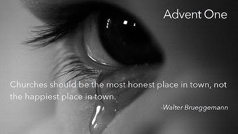 1st Sunday of Advent 2013 [Rev. Geoff Chapman]