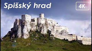 【4K】Spišský castle  Walking Tour (Slovakia)