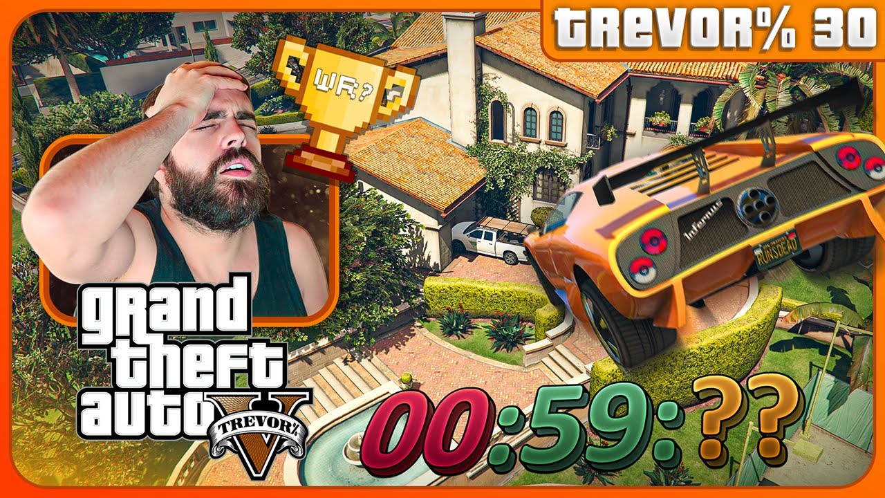 Can I Break The Hour Barrier? - Grand Theft Auto V Trevor% [Run 30] - (VOD) - DarkViperAU