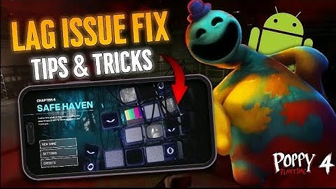 Poppy playtime chapter 4 dot problem || lag issue fix || gamingtime1200