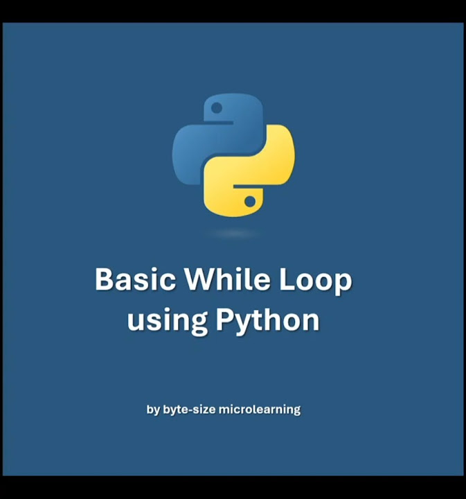 Basic While Loop using #python #coding #learning - YouTube