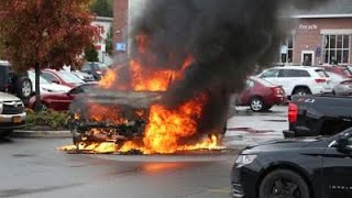 A wild car explosion Jan 28th, 2021