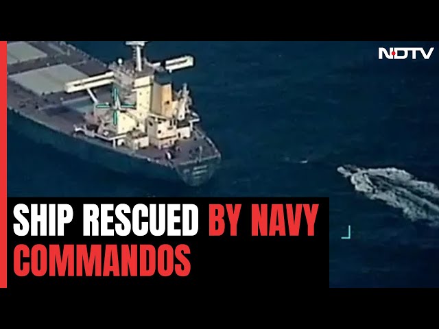 Indian Navy MARCOS Commandos Rescue 15 Indians On Board Hijacked Ship class=