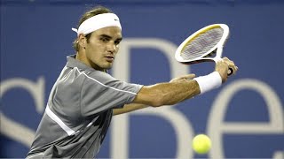 Tennis Masters Cup 2003 Final - R.Federer vs A.Agassi Highlights