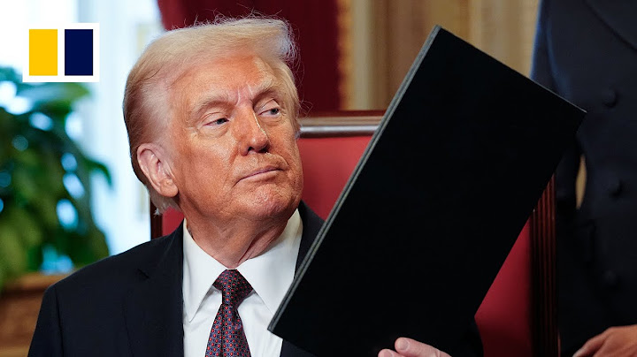 What executive orders did Trump sign on day 1?
