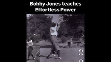 Bobby Jones: The Secret to Effortless Power in Golf