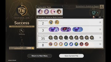 [Honkai: Star Rail Cyclical Extrapolation] Poetic Definition - Difficulty V - Torturous TP4