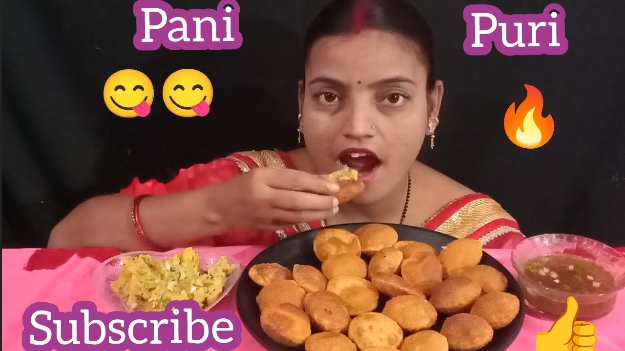 Pani Puri #mukbang #food #eatingshow #viral #video #eating 
