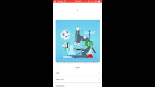 Biology Review App Preview