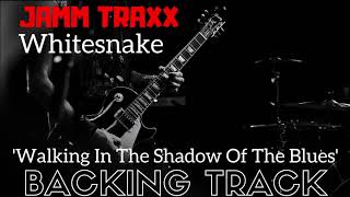 Video thumbnail of "Walking In The Shadow Of The Blues Backing Track."