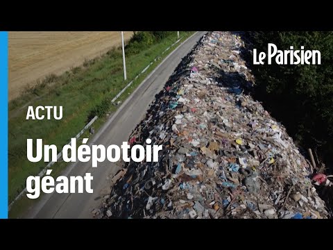 En Belgique, une autoroute abandonnée transformée en décharge gigantesque