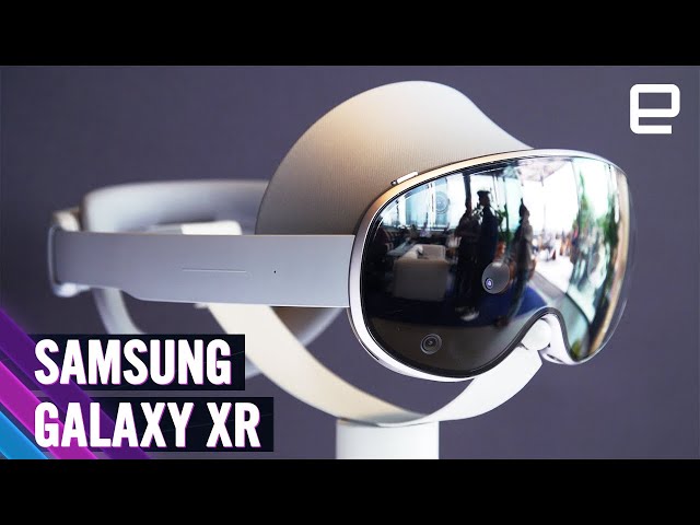 The Samsung Galaxy XR is an Android take on Apple's Vision Pro for half the price