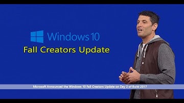 Microsoft Windows 10 Fall Creators Update Features