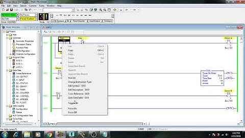 Timer logix programming in Rslogix 500