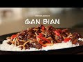 Gan Bian Rezept | knusprige Rinderstreifen auf asiatische Art