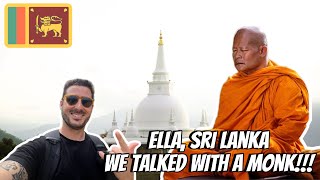 WE TALKED TO A SRI LANKAN BUDDHIST! | A backpacking Adventure Through a Buddhist Monastery