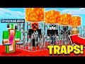 SAVING FAMOUS YOUTUBERS FROM TRAPS!