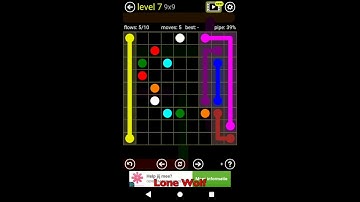 Flow #127: Regular Pack 9x9   level 7