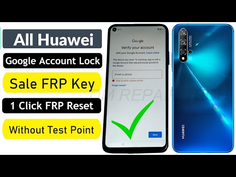 1 Click FRP key Huawei tool 2023 | Huawei FRP Unlock Without Test Point NO Downgrade Firmware