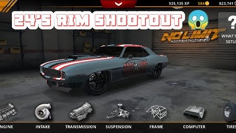 ⭐ NO LIMIT DRAG RACING 2.0 🤔 69 CAMARO  24-IN RIM ON 10.5 SLICKS ⭐