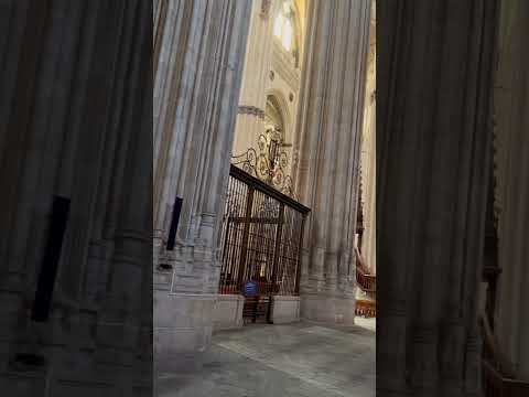 EL VERBO SE HIZO CARNE. Cuadro pintado por mi en la catedral de Salamanca @AngelPachinGM