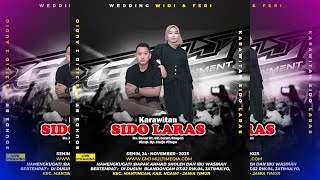 🔴Live Krwt. SIDO LARAS || BGS Audio Jilid 2 || GMJ Multimedia || Wedding Widi & Feri