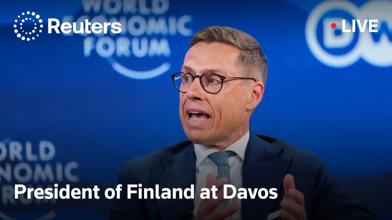 LIVE: President of Finland at Davos