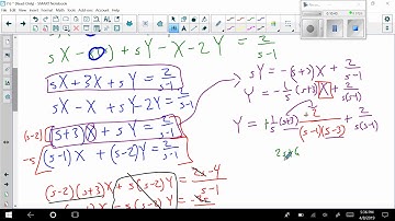 Solving System of DE V3 - Laplace Transform Approach - Made Easy