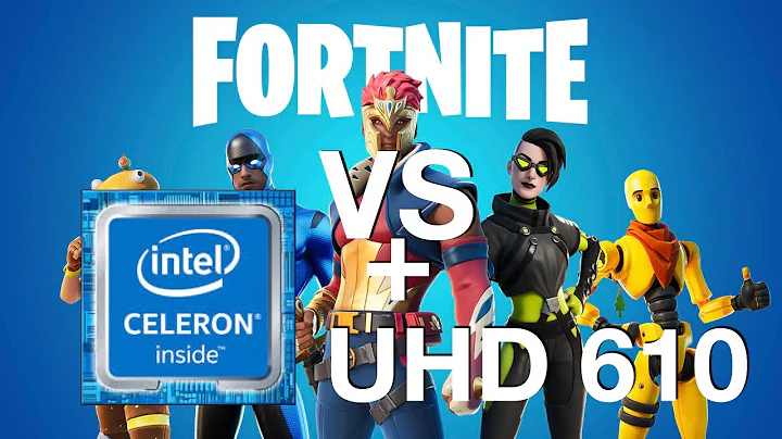 Desempenho incrível do Intel Celeron 5920 no Fortnite!