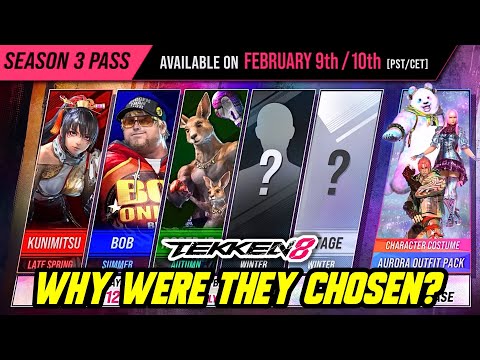 TEKKEN 8 - My Thoughts On S3 Fighters...