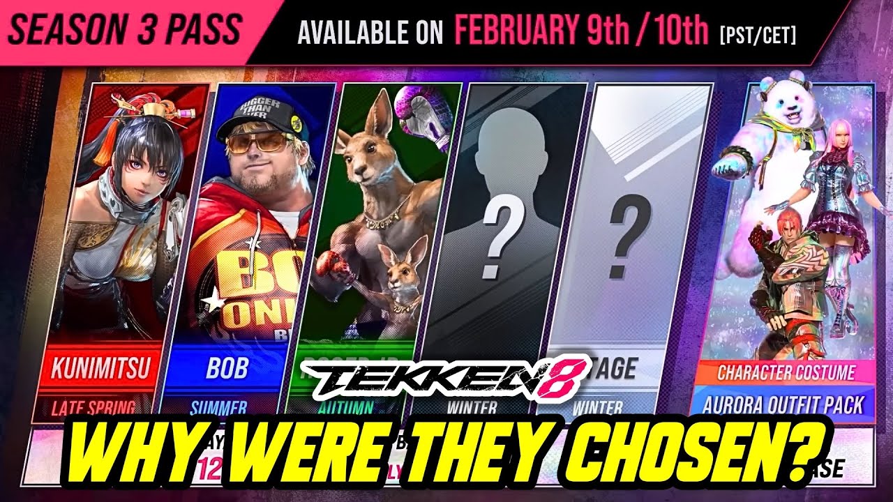 TEKKEN 8 - Мои впечатления от бойцов 3-го сезона...