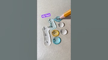 Vẽ một đường nối các giọt nước theo trình tự #iqtest #quiz #games #shorts