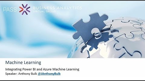 Power BI and Azure Machine Learning