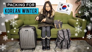 What I'm Packing for Korea's Winter