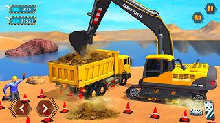 Construction Machines City Excavator - Permainan Mobil Mobilan Beko Keruk Android Games screenshot 5