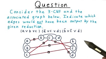 Which Edges Dont Belong Quiz - Georgia Tech - Computability, Complexity, Theory: Complexity