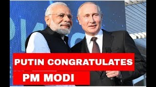 Russian President Vladimir Putin on Thursday congratulated Prime Mi...