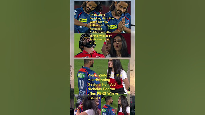 Priety Zinta Shocking Reaction When Digvijay Rathee did this Notebook Celebration after Taking wickt