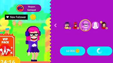 Ultimate Bowmasters Kacey Rich Purchased | Kacey Rich Gameplay