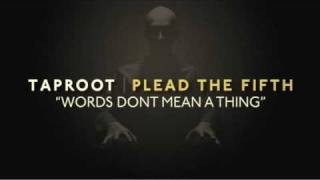 Taproot &quot;Words Don&#39;t Mean A Thing&quot; Song Meaning