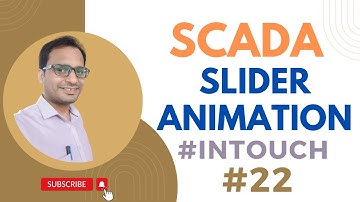 SCADA Tutorial 22 - Slider Animation In SCADA Graphics | Horizontal and Vertical Slider in Intouch