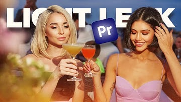 MUST-TRY Light Leak TRANSITIONS in Adobe Premiere Pro! 🌟