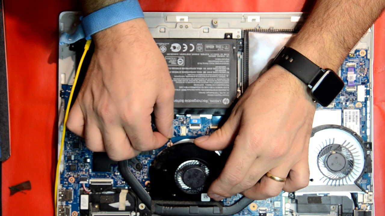 how-to-replace-hp-envy-x360-fan-youtube