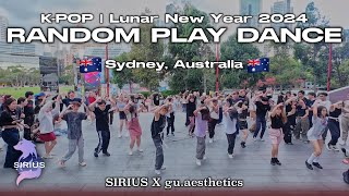 [KPOP IN PUBLIC] RANDOM PLAY DANCE  Lunar New Year 2024 // Sydney, Australia