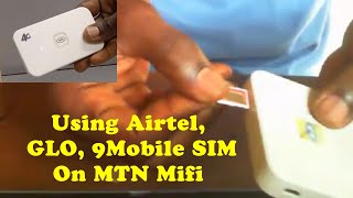 How Do I Use Other Network (Airtel, GLO, 9Mobile ) SIMs On MTN Mifi Device screenshot 5