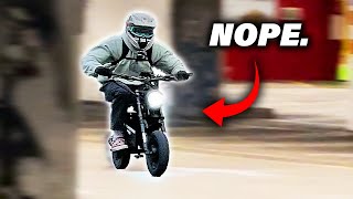 This 50 MPH "scooter" is terrifying. [Roadrunner Pro review]