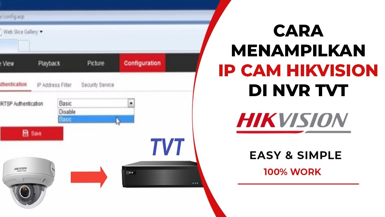 Setting IP Camera Hikvision Agar Tampil Di NVR Lain | Cara Menampilkan