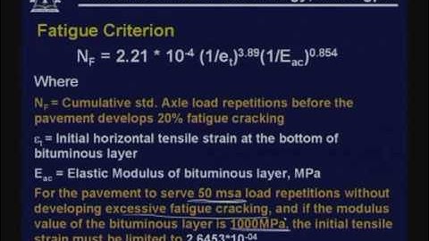 Lecture - 36 Flexible Pavement Design Indian Roads Congress